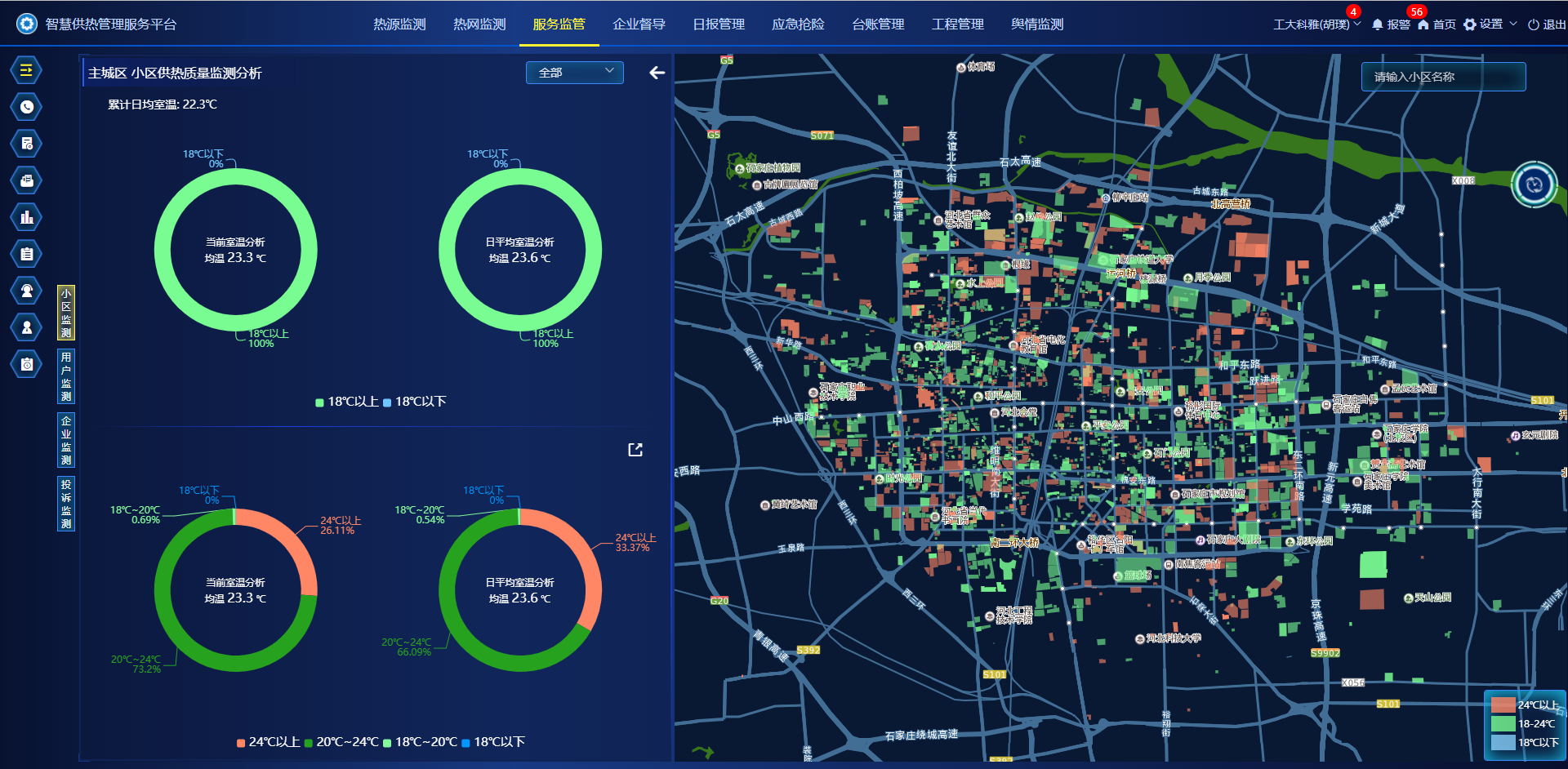 數智賦能丨工大科雅受邀參展2023中國國際數字經濟博覽會(圖4) 6.1服務監管(小區).png